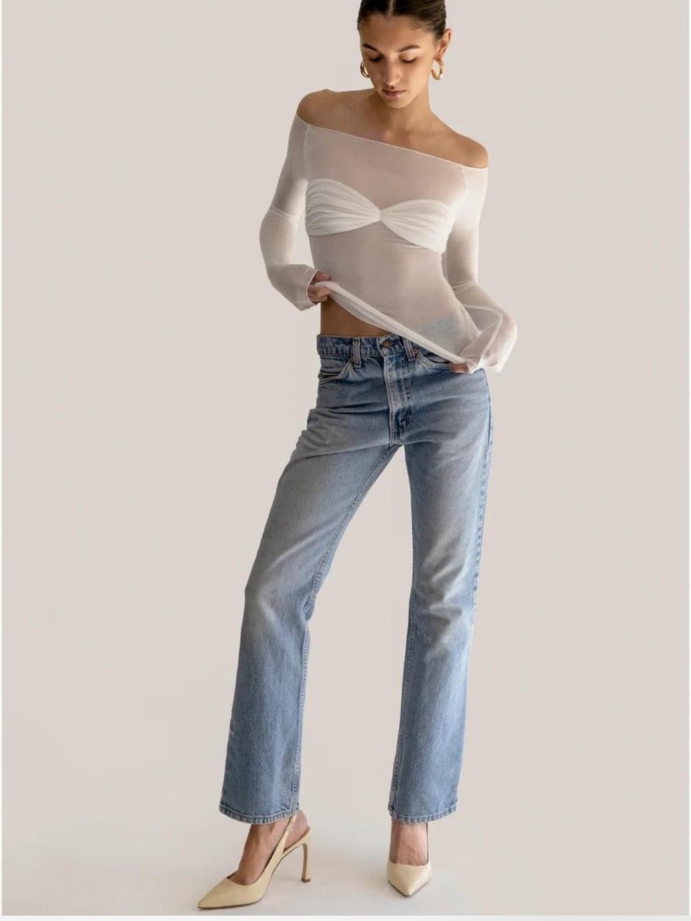 Orseund Iris La Sirena Top, White